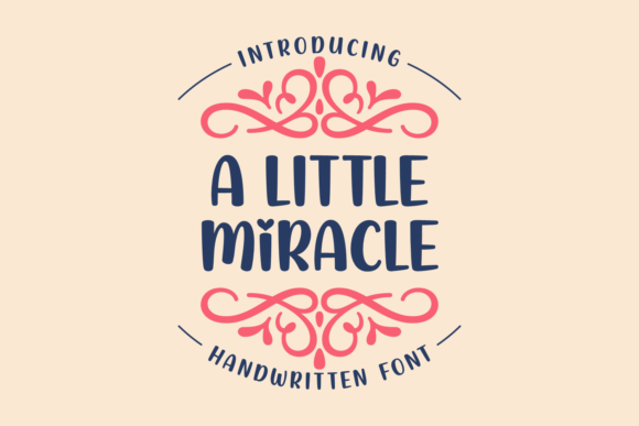 A Little Miracle Font for Campaigns