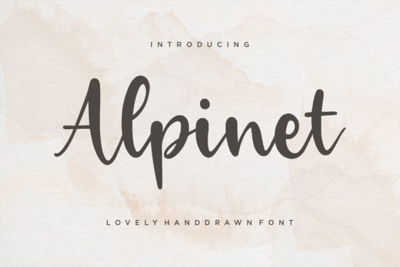 Alpinet: A Timeless Handwritten Font