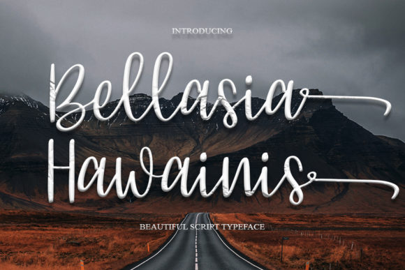 Bellasia Hawainis: A Romantic Script Font