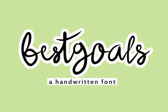 Bestgoals Font: Handwritten Style for Digital Marketing