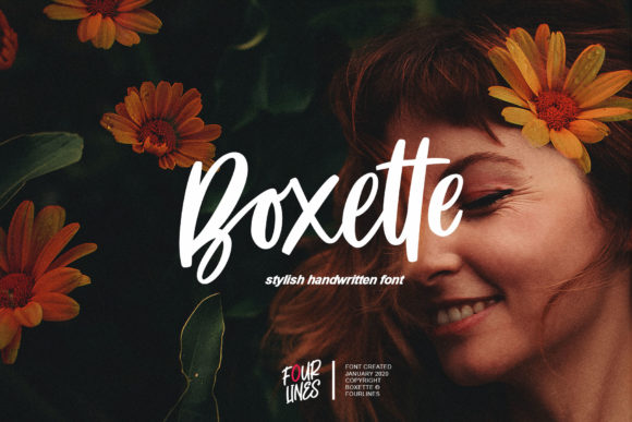 Boxette: A Handwritten Font for Business