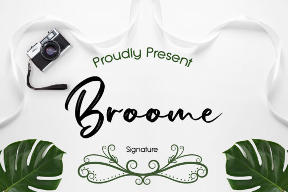 Broome: A Handwritten Font for Web Design