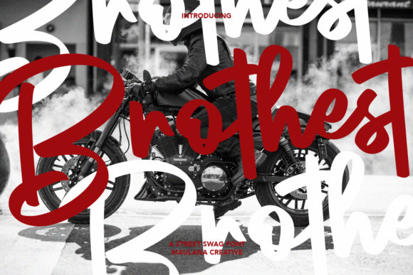 Brothest: A Bold Display Font for Digital Marketing