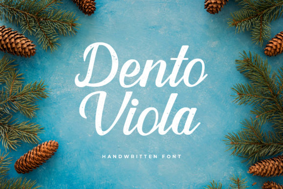 Dento Viola: A Delicate Script for Creative Projects