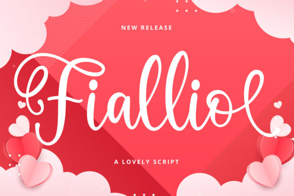 Fiallio: A Flowing Font for Creative Campaigns