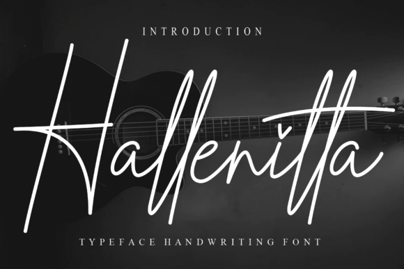 Hallenitta: A Stylish Script Font