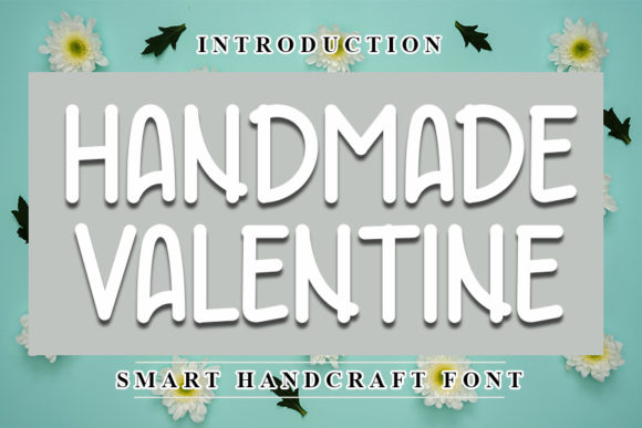 Handmade Valentine Font for Creative Marketing