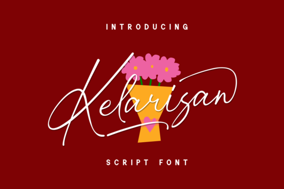 Kelarisan: A Flowing Script for Editorial Design
