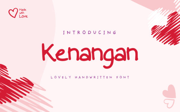 Kenangan: A Sweet Script Font for Campaigns