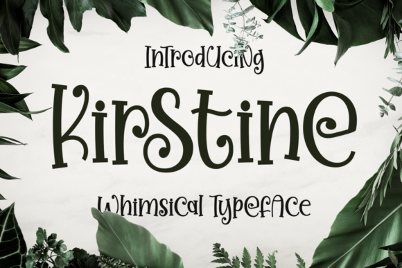 Kirstine: A Fun Handwritten Font