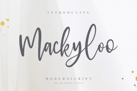 Mackyloo: A Font for Stronger Campaigns