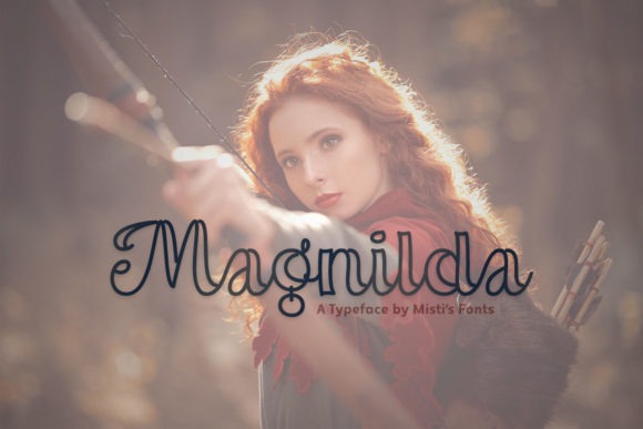 Magnilda: A Luxurious Script Font