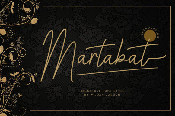 Martabat: A Stylish Font for Business Branding