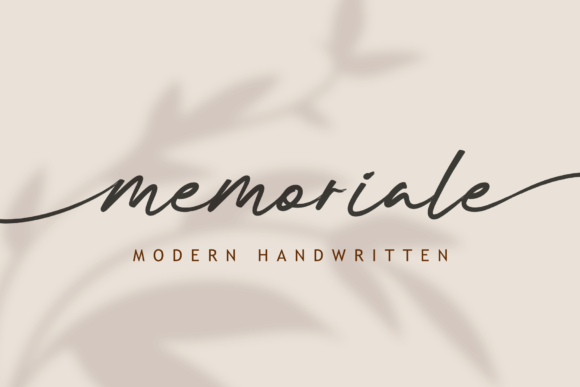 Memoriale: A Font for Polished Branding
