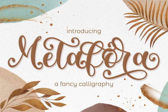 Metafora: A Elegant Script Font