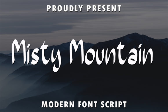 Misty Mountain Font: A Delicate Touch