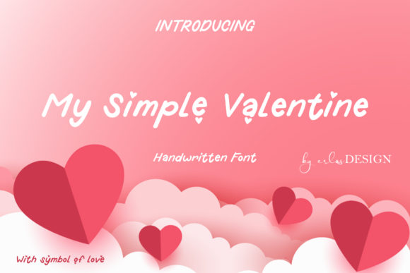 My Simple Valentine Font Review