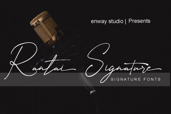 Rantai Signature: A Timeless Handwritten Font