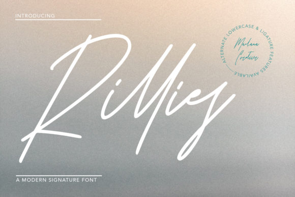 Rillies: A Font That Elevates Your Brand