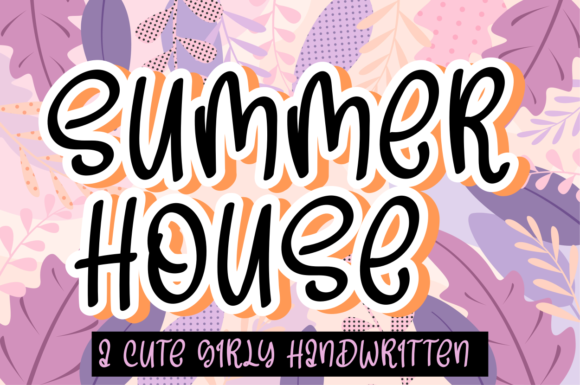 Summer House is a sweet and friendly handwritten font that feels like a warm hug for any design project. As a graphic designer, I often find myself searching for the perfect typeface to match a client’s vision, and Summer House has quickly become one of my go-to choices for its natural and unique style. It’s the kind of font that adds personality without overpowering the message, making it incredibly versatile for a wide range of designs.