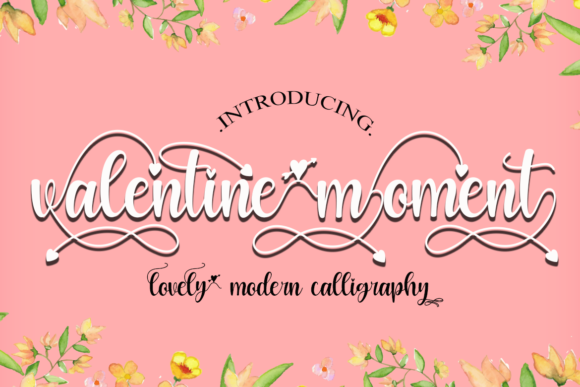 Valentine Moment Font for Business